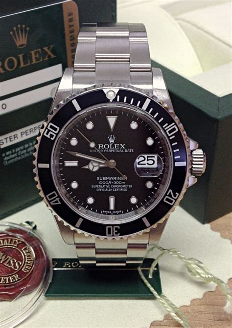 rolex replica submariner classic 16110 black dial